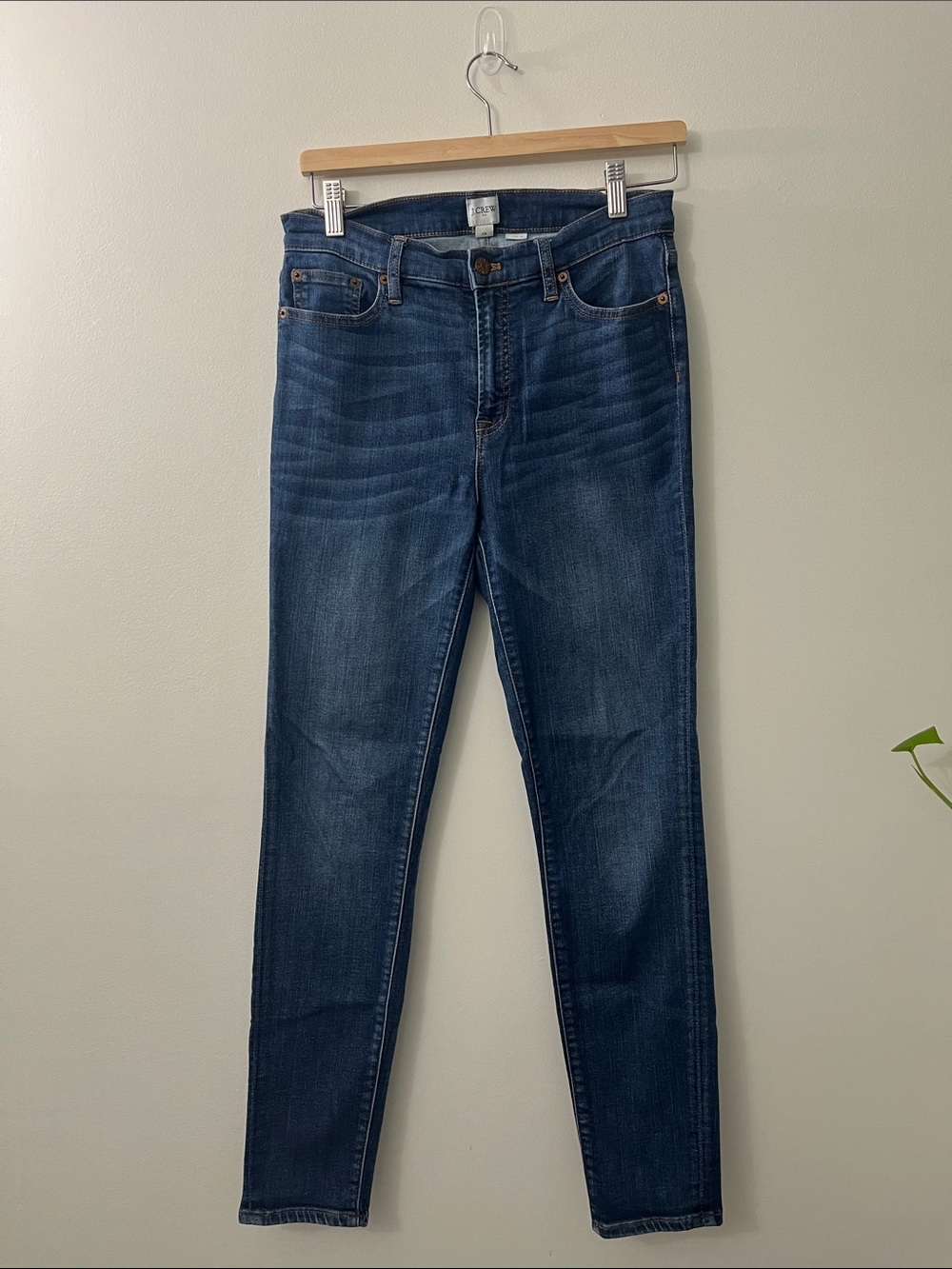 J. Crew Dark Blue Skinny Jeans